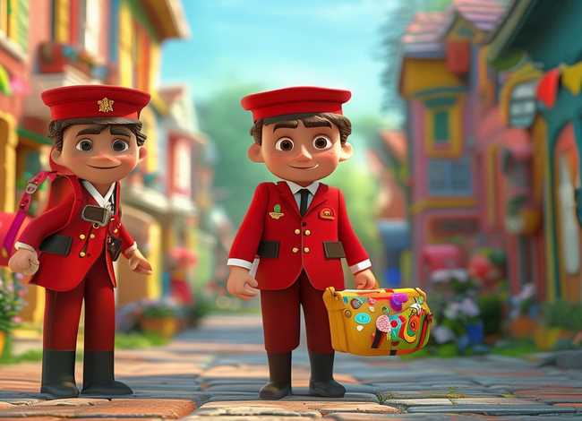 儿童故事关于送信 儿童小故事两个邮递员