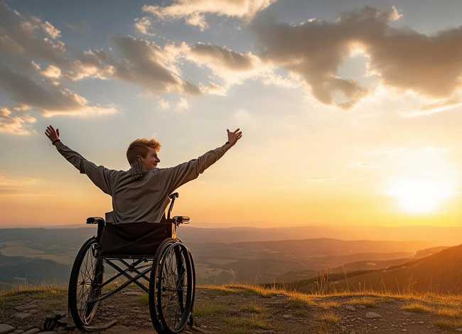 幼儿残疾故事简短的（一个残疾人的励志故事）