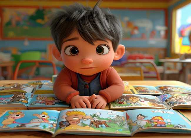 胆小先生故事图片全部绘本，幼儿园中班语言教案