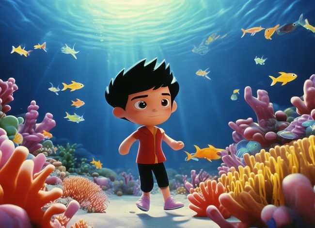 海底世界的故事视频；九十年代动画片 主角叫阿东是讲在海里历险的