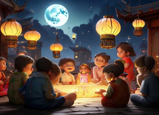 关于中秋节的儿童故事（中秋节小故事是十一则）
