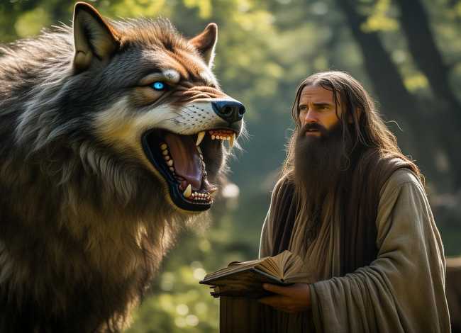 东郭先生和狼的故事图片 东郭先生和狼的故事