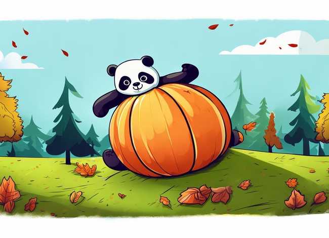 儿童英语故事ppt模板(英语小故事 一只聪明的熊猫 ppt(滚南瓜的故事,需求图片)) 儿童英语故事ppt模板(英语小故事 一只聪明的熊猫 ppt(滚南瓜的故事,需求图片))