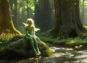 精灵故事儿童完整版；精灵的故事350个字