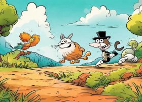 小鸟大猫和兔八哥的故事；兔八哥是哪部动画片里的人物