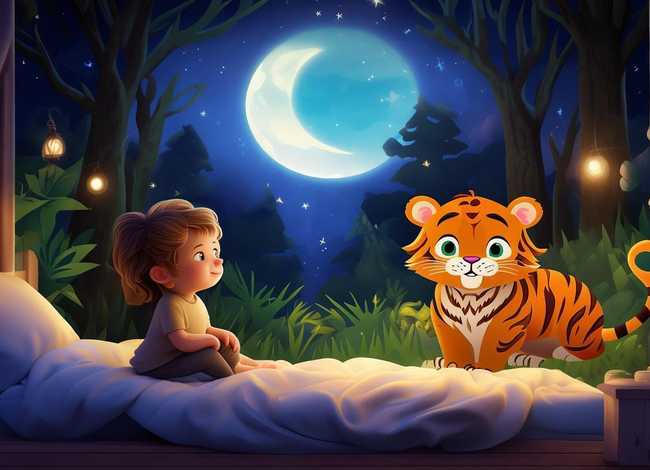 老虎故事儿童睡前故事，老虎的故事儿童睡前故事 关于老虎的睡前故事