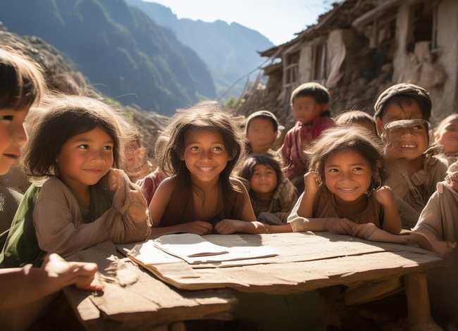 贫困山区孩子的小故事300字 农村儿童故事