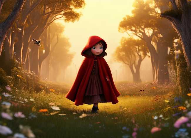 续写格林童话的故事（小红帽是谁的作品）