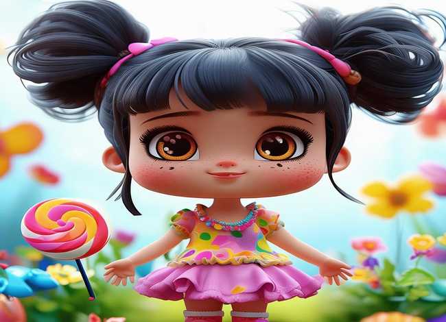 儿童漫画图片大全大图 - 漫画人物图片,可爱女孩 儿童漫画图片大全大图 - 漫画人物图片,可爱女孩