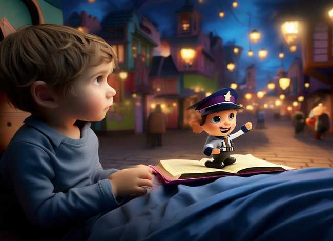 警察抓小偷的儿童故事 - 5岁幼儿睡前童话故事