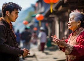 潮汕话讲故事；我和五潮婶故事