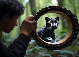 管中窥豹故事配图（管中窥豹成语故事）