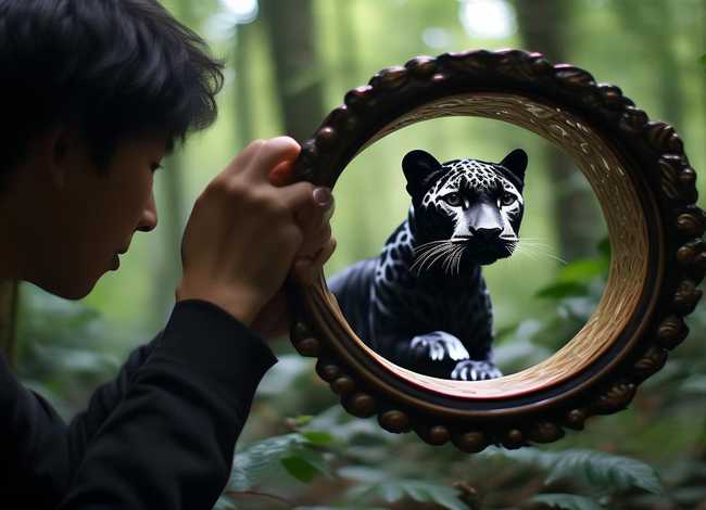 管中窥豹故事配图（管中窥豹成语故事）