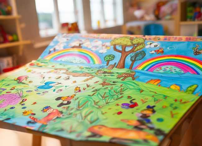 关于儿童的评论；孩子的画怎么评论