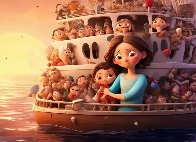 大船绘本故事(《一生气就大吼大叫的妈妈》,看完心都融化了~~) 大船绘本故事(《一生气就大吼大叫的妈妈》,看完心都融化了~~)