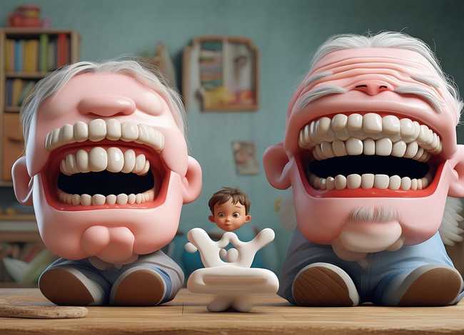 牙齿的故事儿童绘本 爷爷的牙我的牙绘本意义