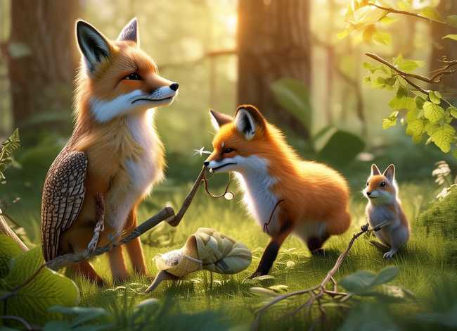 儿童动物故事50字（动物之间的互助故事）