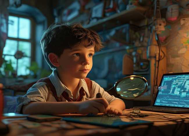 儿童探案小故事（小福尔摩斯迷题探案故事-黑客惊魂事件基本信息）