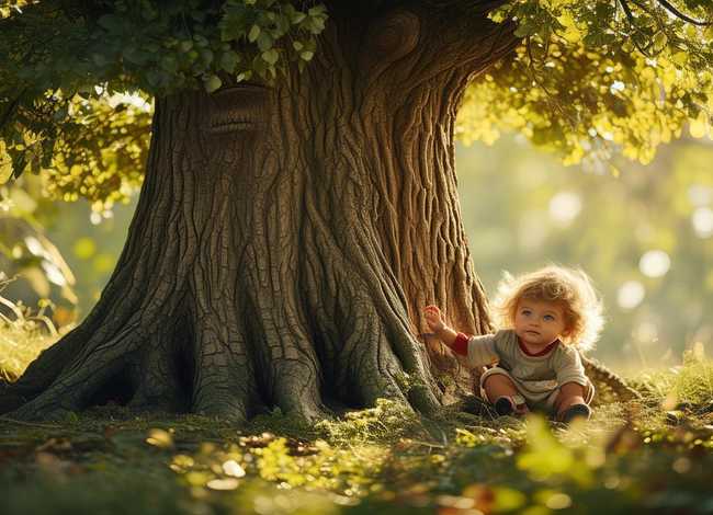 儿童故事和蜉蝣交朋友、儿童安徒生童话故事树精