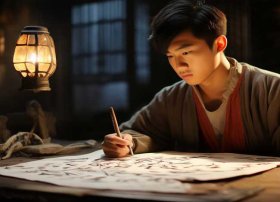 欧阳询的故事100字左右六年级，有没有短一点的欧阳询的故事