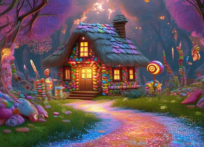 糖果屋童话故事、格林童话《糖果屋》