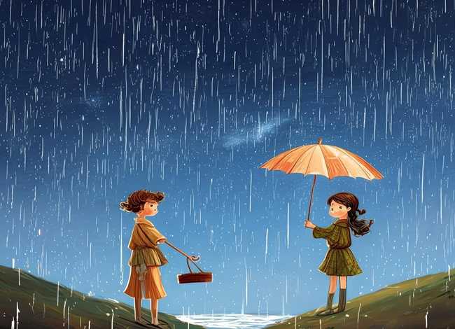牛郎织女故事儿童 - 牛郎织女下雨的故事说说