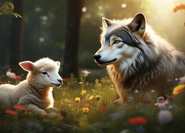 狼和羊的故事睡前故事、关于羊的童话故事精选(5篇)