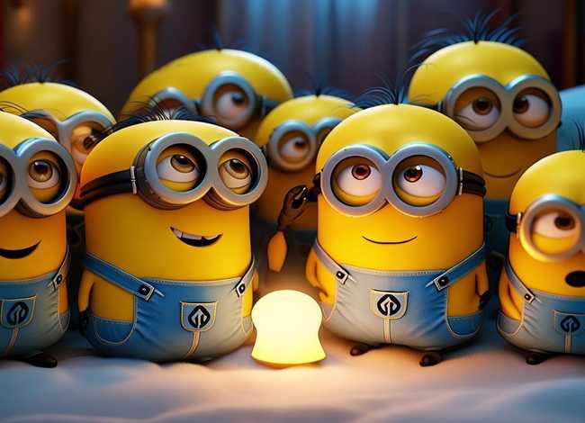 睡前故事小黄人，小黄人最经典的一句话