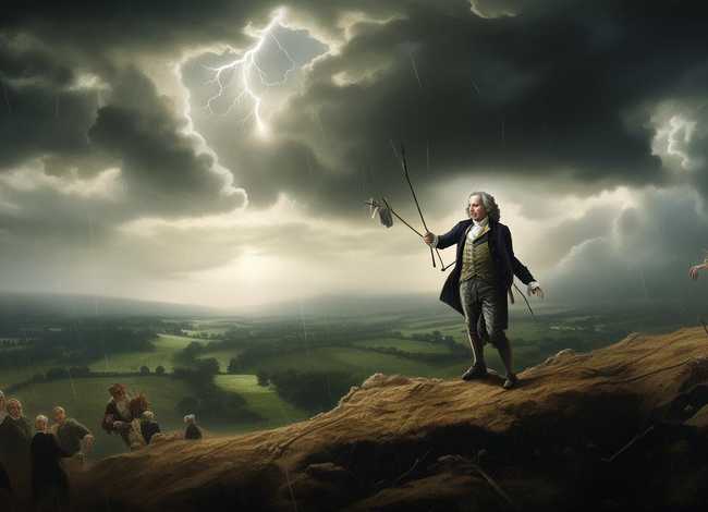 关于雷电的小故事 名人故事-富兰克林发明避雷针