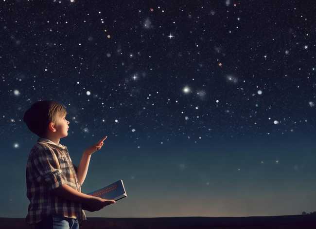 数星星的故事小男孩(《数星星的孩子》读了这个故事,我想对他说-) 数星星的故事小男孩(《数星星的孩子》读了这个故事,我想对他说-)