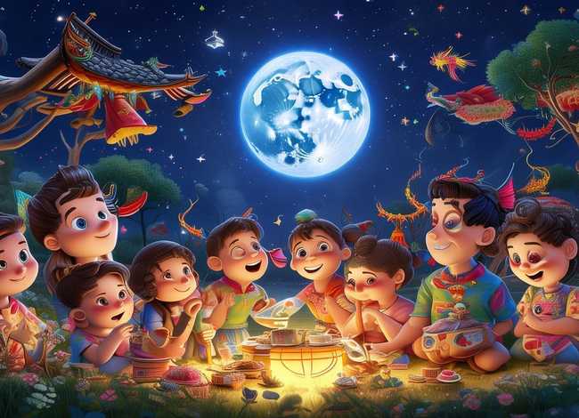 关于中秋的儿童歌曲 - 中秋节的歌曲有哪些儿歌