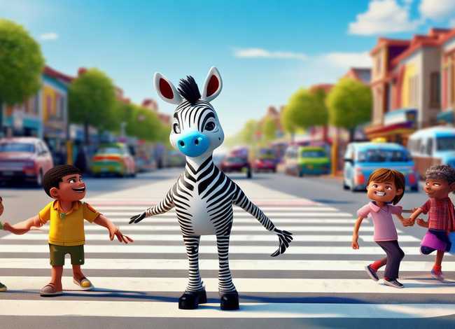 关于斑马线的童谣 交通安全童谣八句 关于斑马线的童谣 交通安全童谣八句