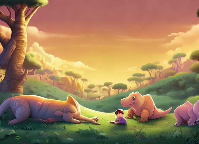 关于恐龙的短故事（幼儿睡前恐龙的故事）