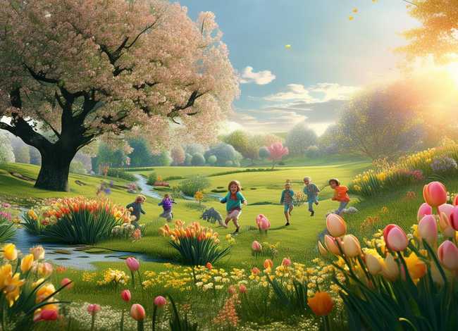 幼儿故事诗歌 - 诗歌-《春天的故事》 幼儿故事诗歌 - 诗歌-《春天的故事》