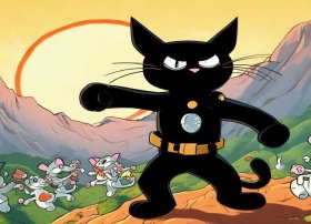 黑猫警长的故事和动画片（中国动画经典·黑猫警长-痛歼搬仓鼠内容简介）