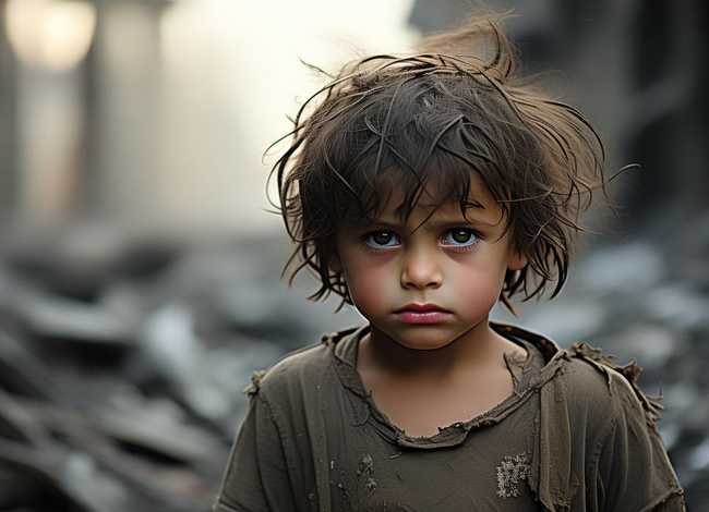 战争中儿童的图片 - 16张令人痛到窒息的图片,悲惨的生命,愿所有人被命运温柔以待
