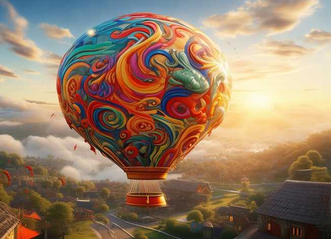 热气球 故事 关于热气球的故事