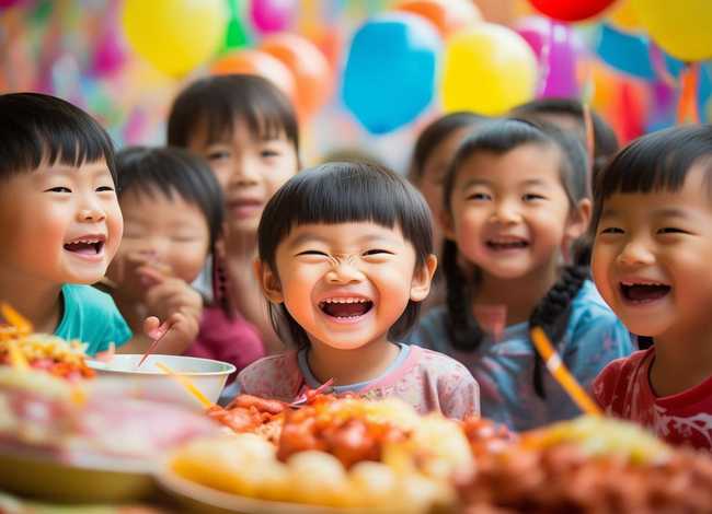 关于儿童节的故事用拼音；六一儿童节快乐的这几个的拼音