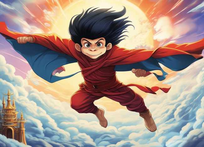 儿童故事孙悟空大闹天宫带拼音版，孙悟空怎么拼音