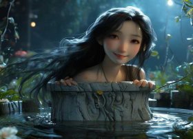 人民间故事视频；中国民间故事田螺姑娘