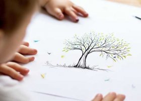 柳树儿童简笔画图片（柳树简笔画 儿童）