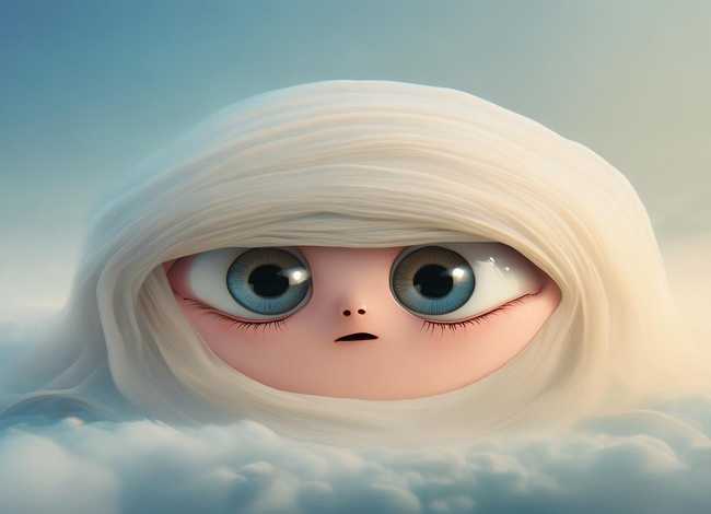 保护眼睛的故事幼儿简短 - 眼睛和嘴的寓言故事