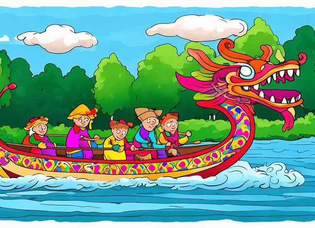 端午节的儿童画简笔画 你想怎样过端午节简笔画