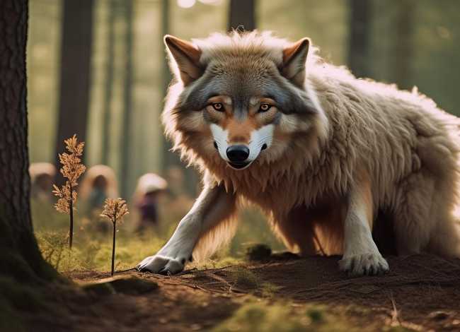 儿童小故事大全披着羊皮的狼，儿童睡前故事,披着羊皮的狼的故事