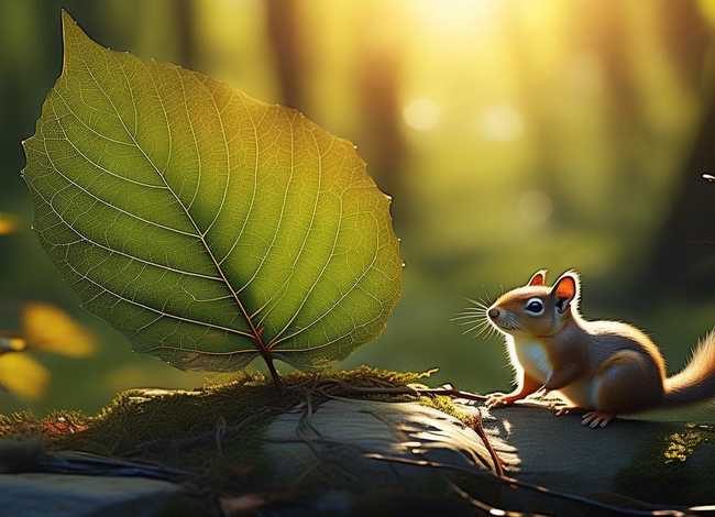 叶子故事,一片树叶寓言故事 叶子故事,一片树叶寓言故事