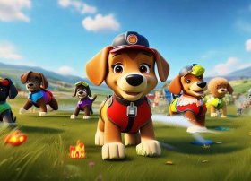 牧羊犬儿歌、谁能介绍下《汪汪队立大功》呀