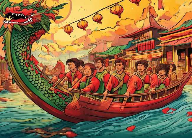 端午节手绘故事（端午节手抄报内容 端午节手抄报内容画法）