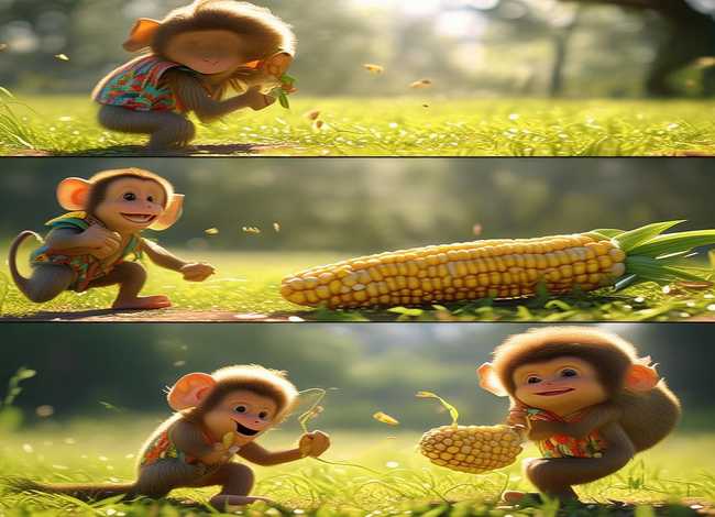猴子掰玉米故事 - 小猴子掰玉米的故事说明了什么道理