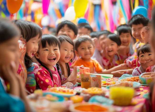 关于儿童节的故事用拼音；六一儿童节快乐的这几个的拼音