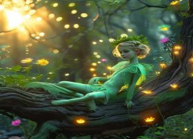 精灵的故事r；自编童话故事-精灵